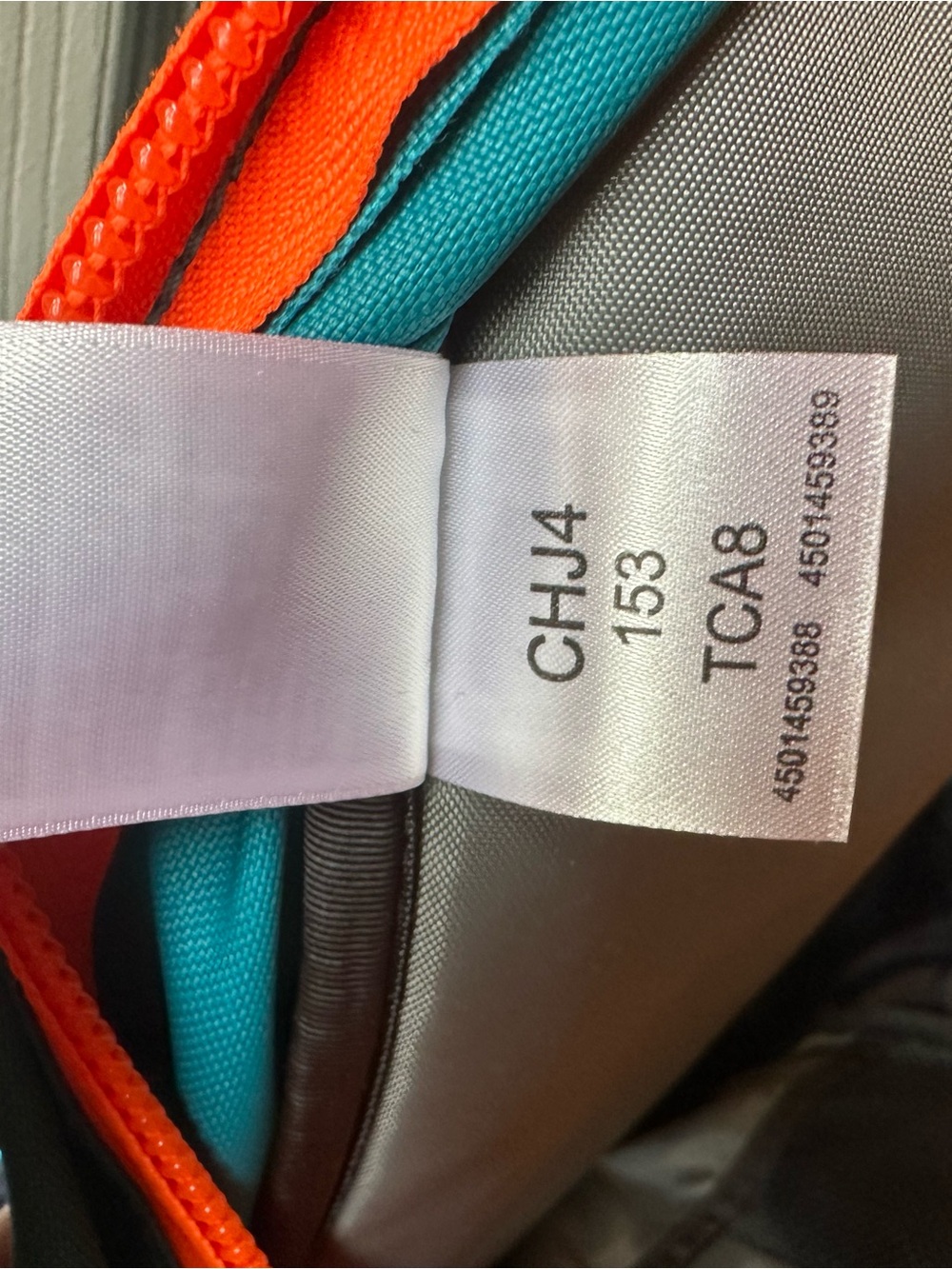 The North Face Jester Backpack Padded Orange and Teal - Picture 5 of 8